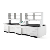 LCW-3300 Series 시약대형 중앙실험대