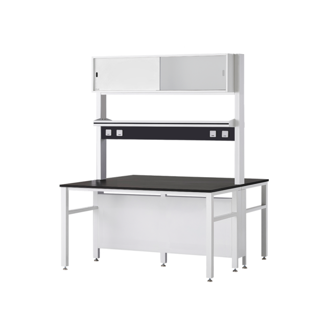 EM-CT 4100C Series 상부 수납장형 중앙실험대 (조합형)