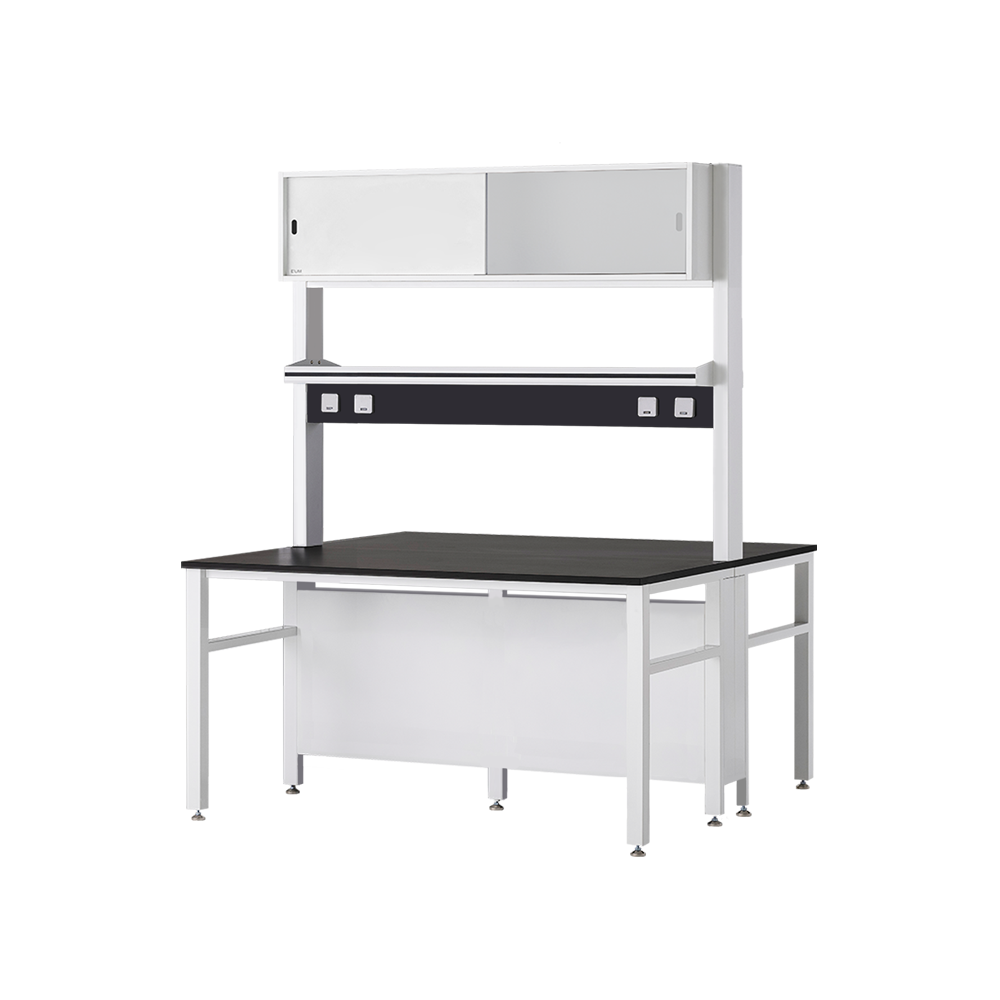EM-CT 4100C Series 상부 수납장형 중앙실험대 (조합형)