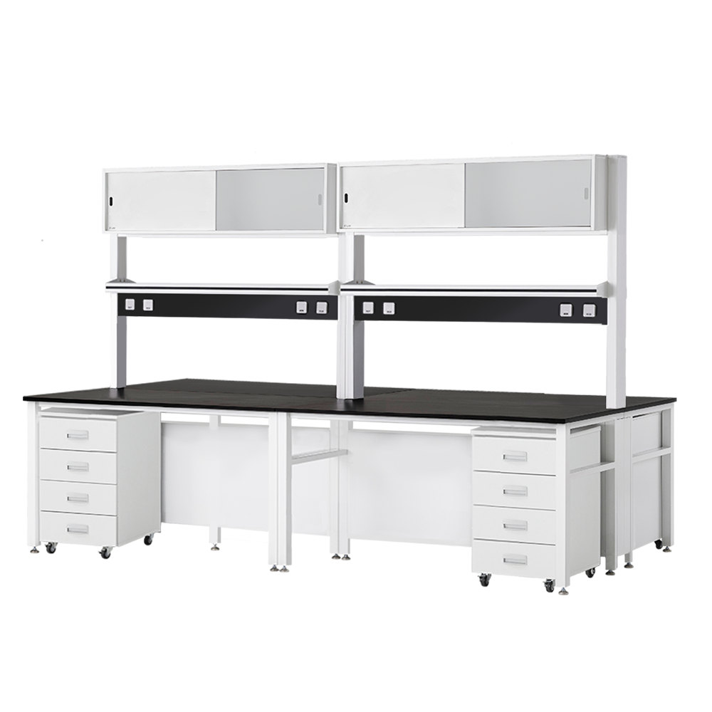 EM-CT 4100 Series 상부 수납장형 중앙실험대