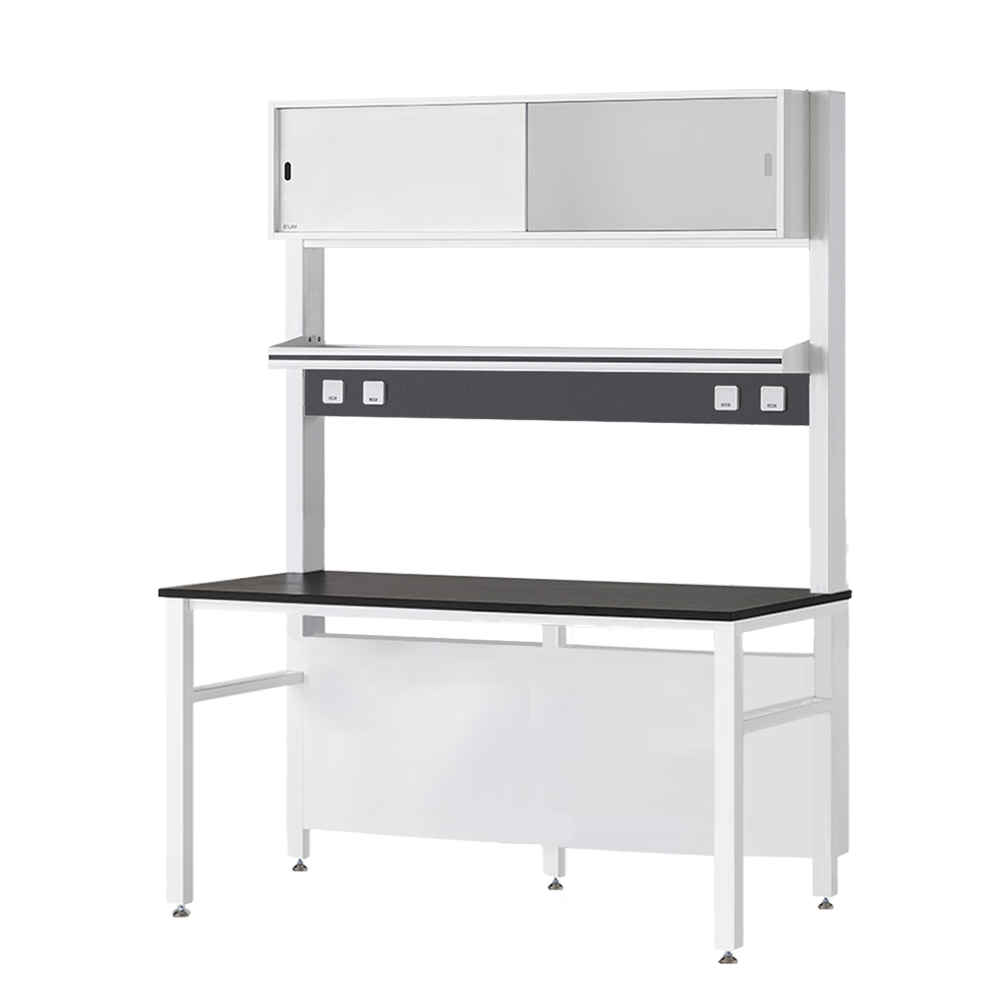 EM-ST 4100C Series 상부 수납장형 벽면실험대 (조합형)
