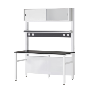 EM-ST 4100C Series 상부 수납장형 벽면실험대 (조합형)
