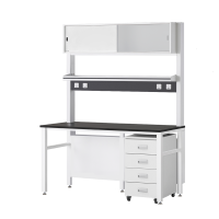 EM-ST 4100 Series 상부 수납장형 벽면실험대