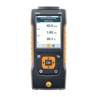 testo 440-1 스마트 다기능 풍속계