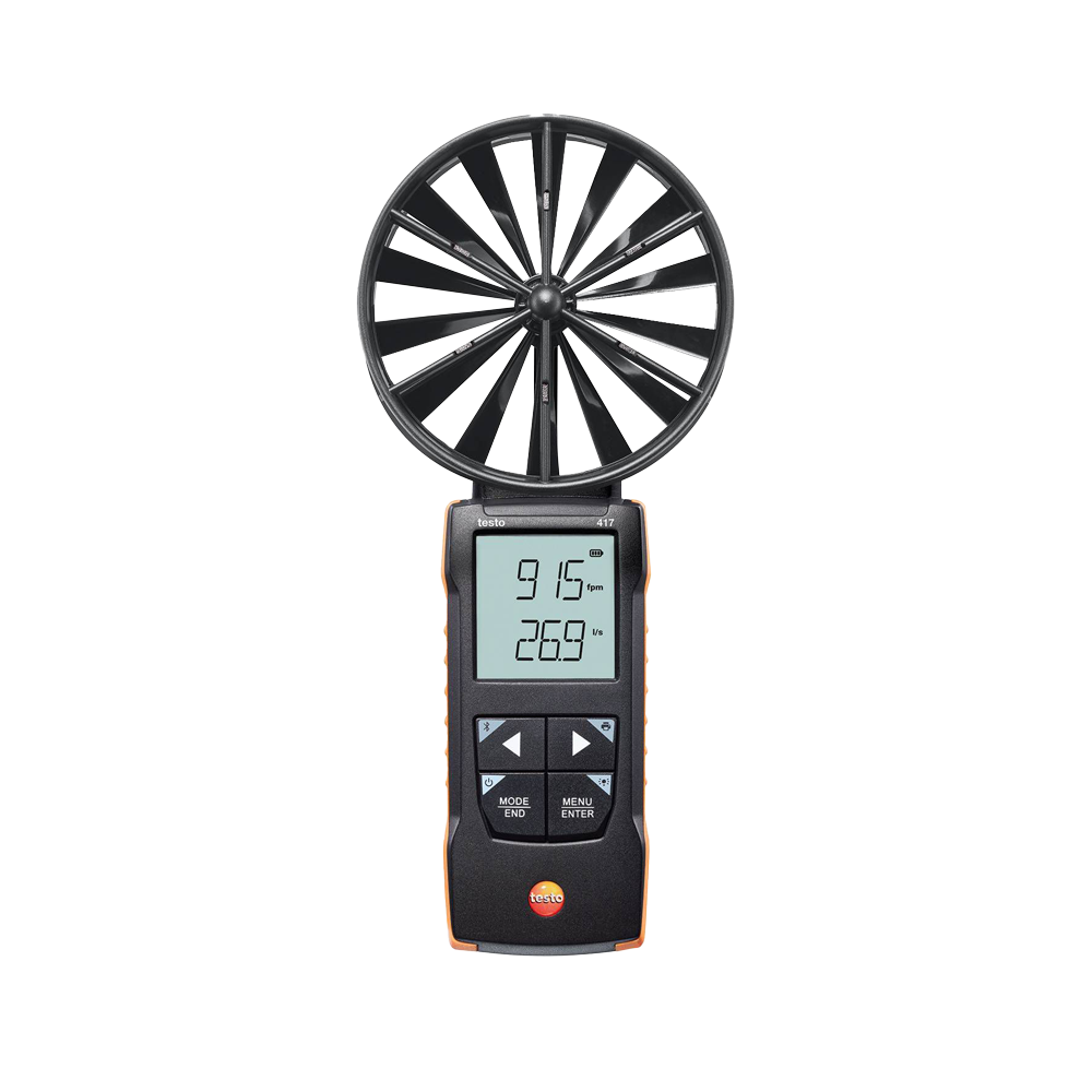 testo 417 100mm 베인 풍속계