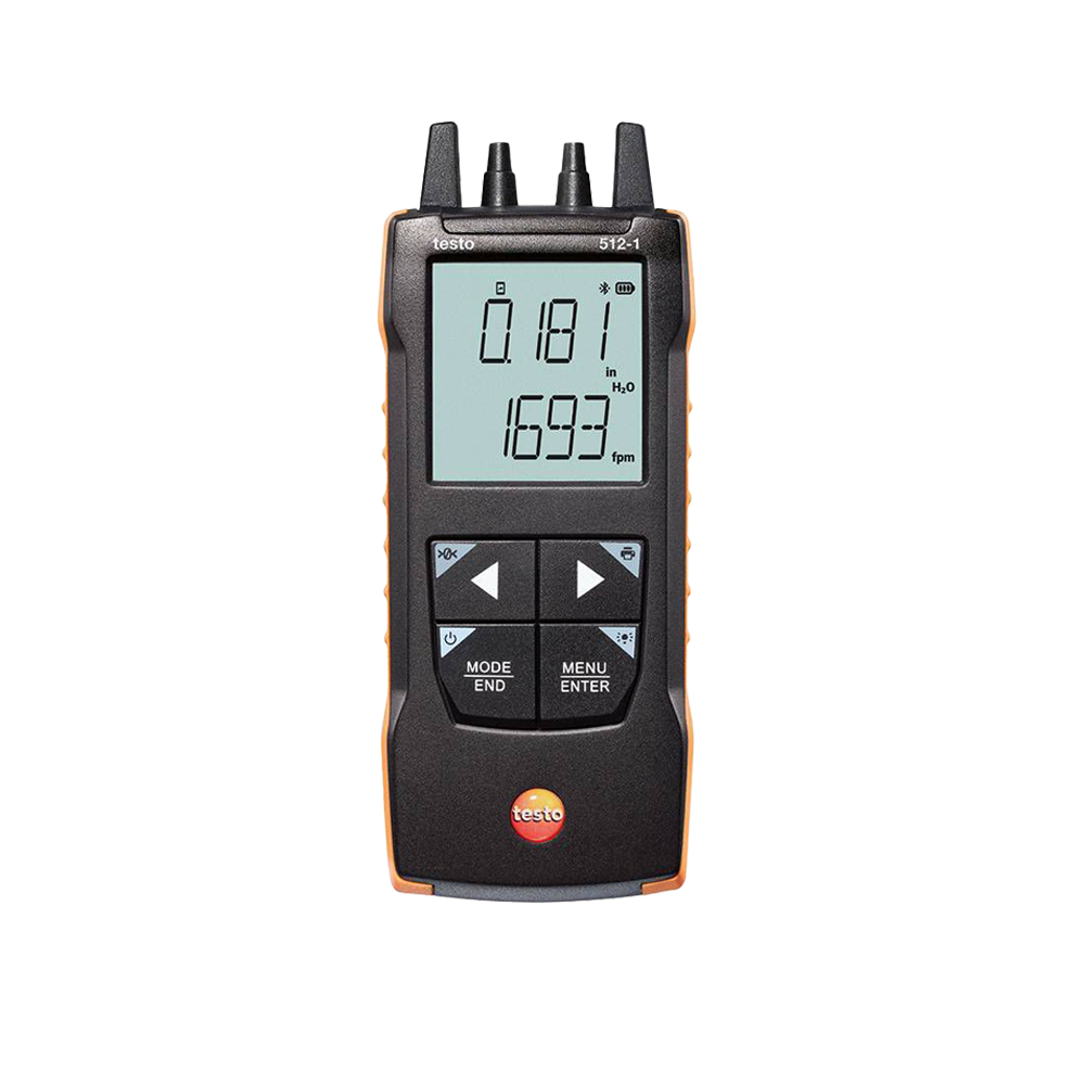 testo 512 디지털 차압계