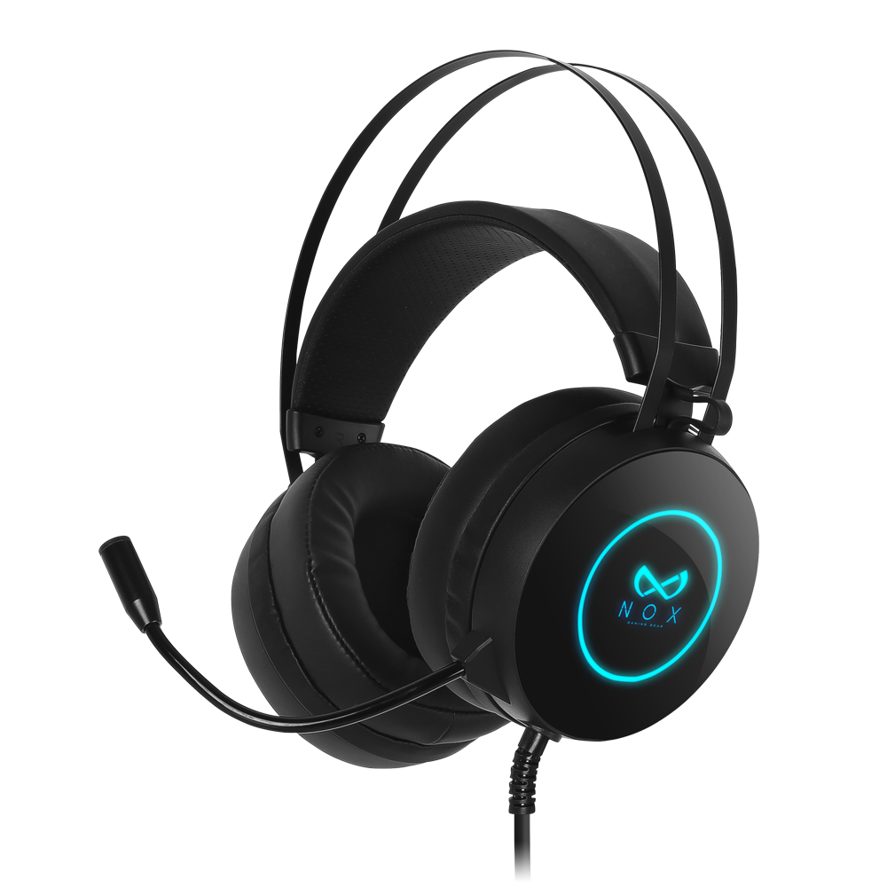 녹스 게이밍 헤드셋 NX-501 게임용 USB 마이크 7.1