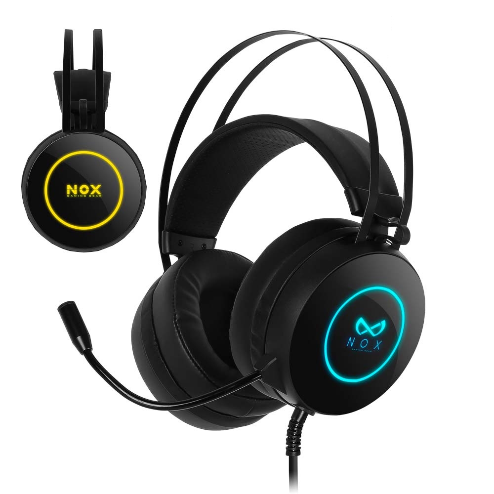 녹스 게이밍 헤드셋 NX-501 게임용 USB 마이크 7.1