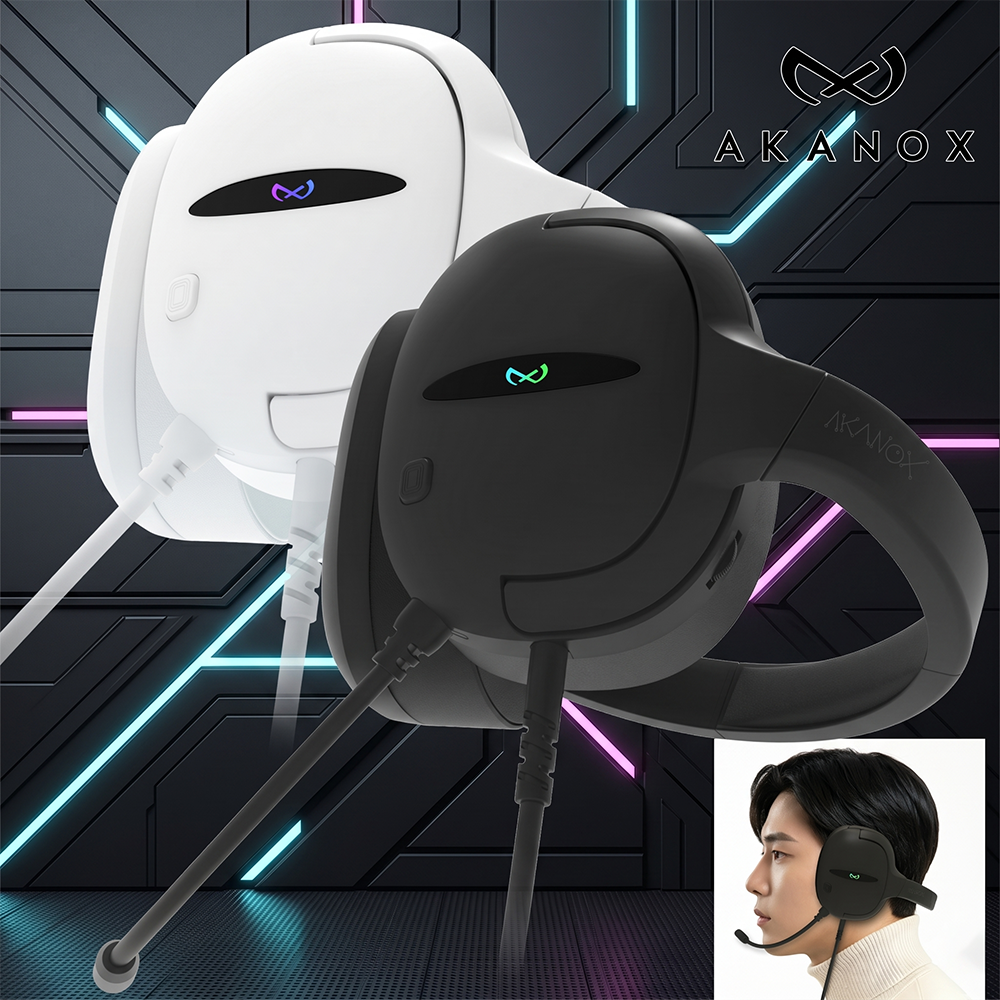 녹스 AKAN-1 게이밍 헤드셋 7.1채널 노이즈캔슬링 고감도 마이크