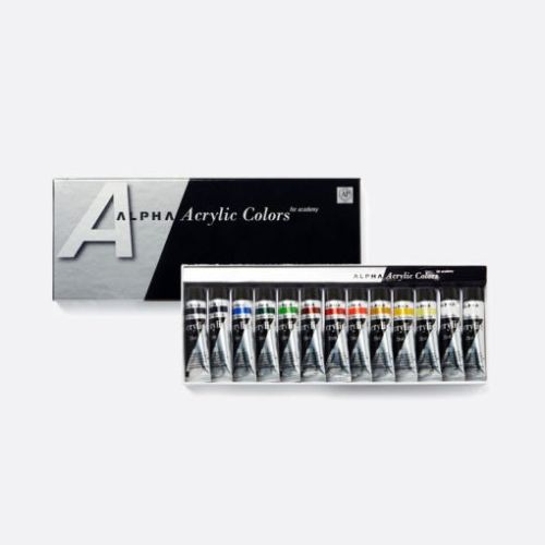 알파 전문가용 아크릴 물감 / 20ml*13색 / SET