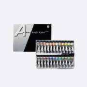 알파 전문가용 아크릴 물감 / 20ml*24색 / SET