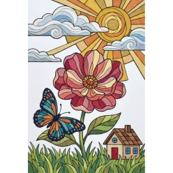 색모래 모자이크 15색 (260x360mm)