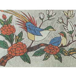 푸쉬 스텐드 글라스 (260x360mm)  색지 12색 100x100mm