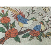 푸쉬 스텐드 글라스 (260x360mm)  색지 12색 100x100mm