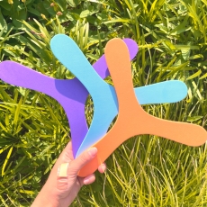 EVA 부메랑 말랑말랑 안전한 던지기 놀이 스포츠 활동 안전 부메랑