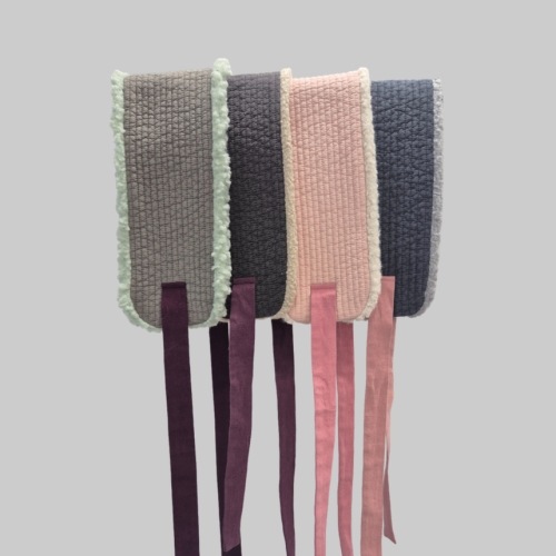 [코리아씨] 전통 누빔 볼끼 겨울 방한 쓰개 한복 감성 귀마개 데일리