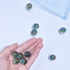 구슬치기 유리구슬 10개입｜어린이 장난감 키즈 구슬 세트 전통 장난감