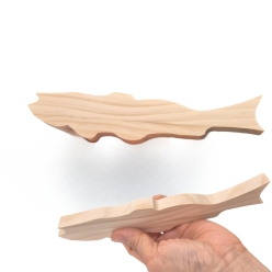 북어 원목 diy 아트 장식, 행운 부적 인테리어 소품. 개업 선물, 집들이 선물 추천, 카페 사무실 감성 우드 오브제.