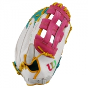 윌슨 A2000 1883 1루미트 야구 글러브 12.5인치 민트 화이트 핑크 WTA2024KR1883R7