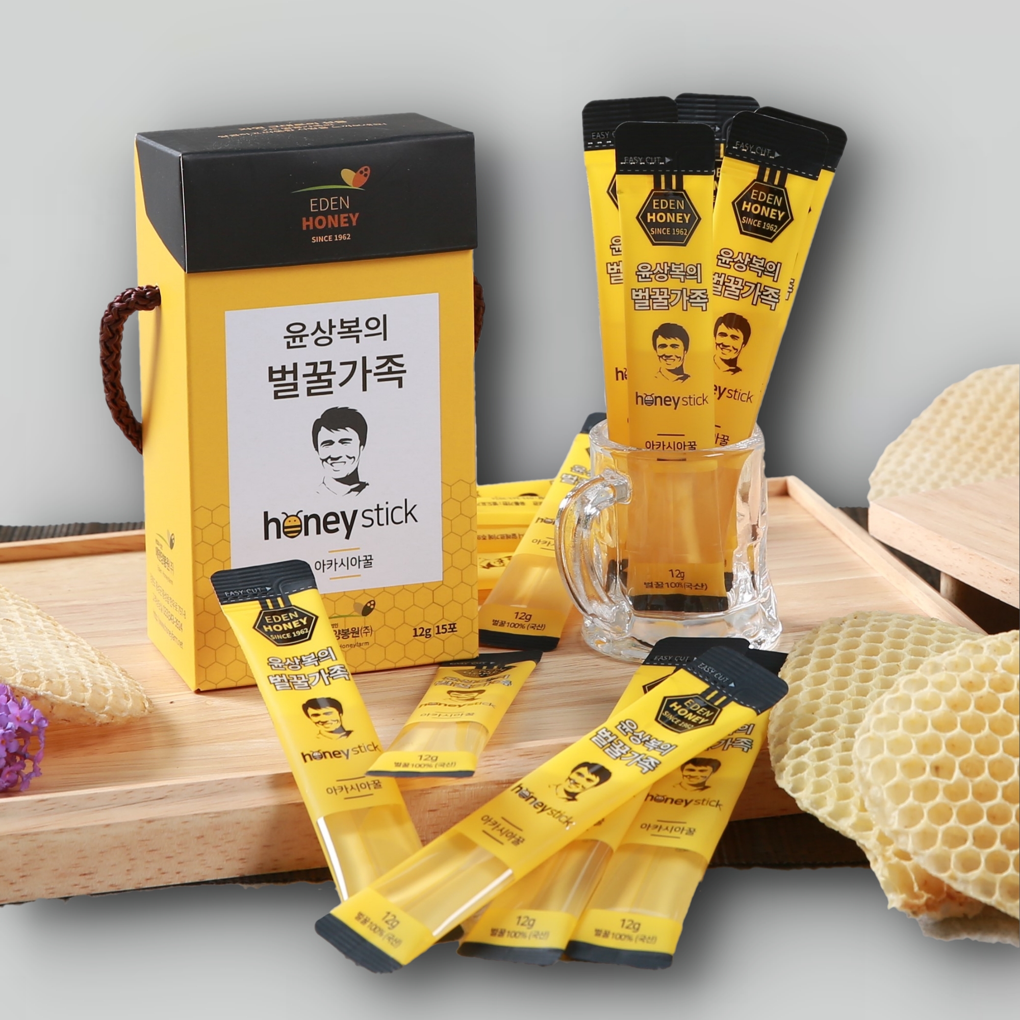 윤상복의 벌꿀가족 - 아카시아 스틱꿀 180g
