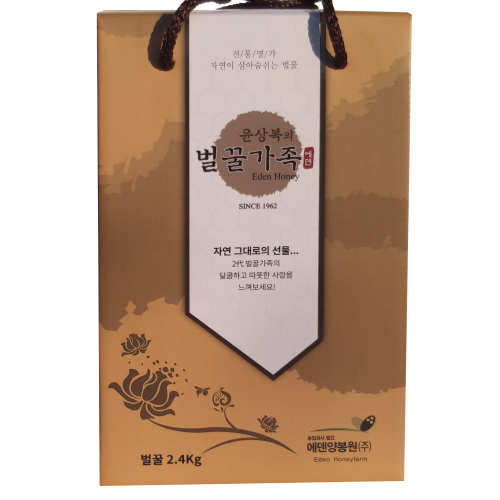 윤상복의 벌꿀가족 - 아카시아꿀 2,4kg