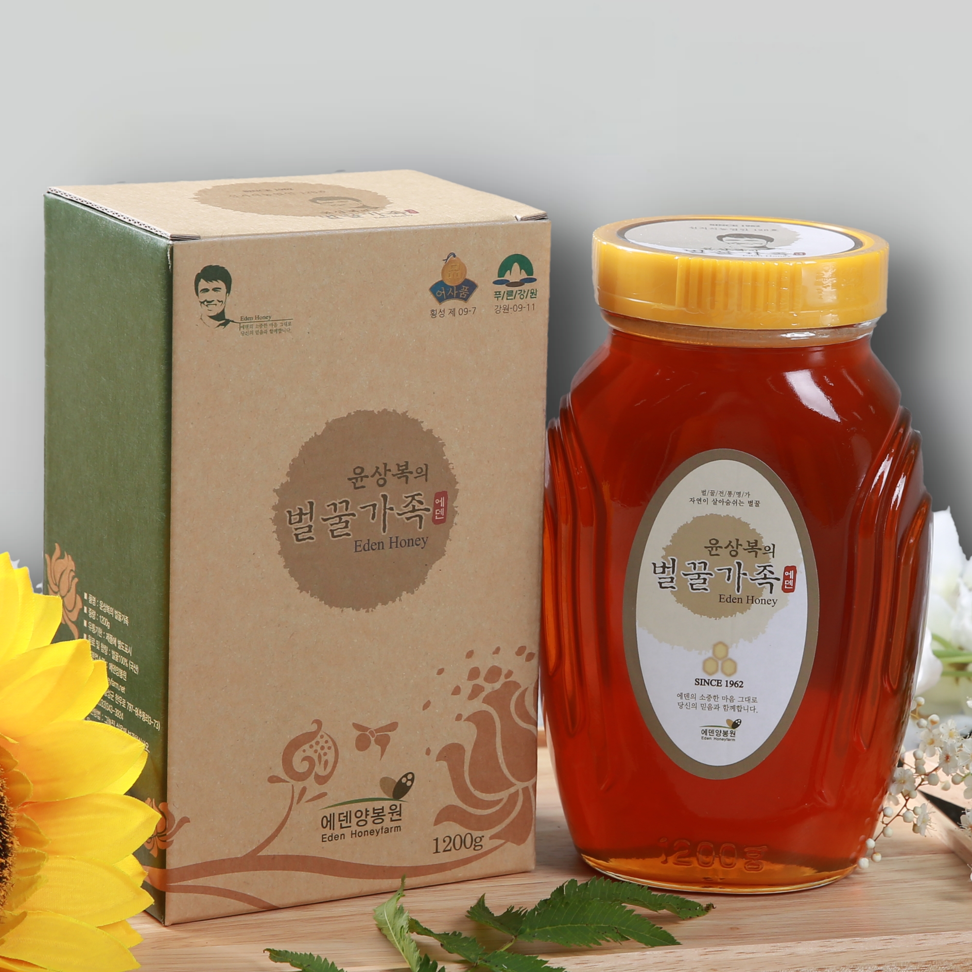 윤상복의 벌꿀가족 - 잡화꿀1.2kg