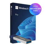 한국정품인증점 MS Windows 윈도우 11 Pro FPP 영문 USB3.0 처음사용자용 프로 패키지