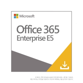 Microsoft 365 Enterprise E5 1개월 라이선스 윈도우포함 마이크로소프트 365 기업용 엔터프라이즈 1개월 라이선스