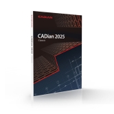 캐디안 클래식 2025 영구버전 기업용 및 가정용 패키지 / 캐드 프로그램 / 2D
