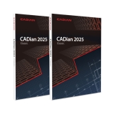 캐디안 2025 클래식 기업용 및 개인용 패키지 영구사용 CADian Classic (2D) 1+1 프로모션