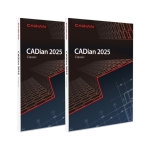 캐디안 2025 클래식 기업용 및 개인용 패키지 영구사용 CADian Classic (2D) 1+1 프로모션