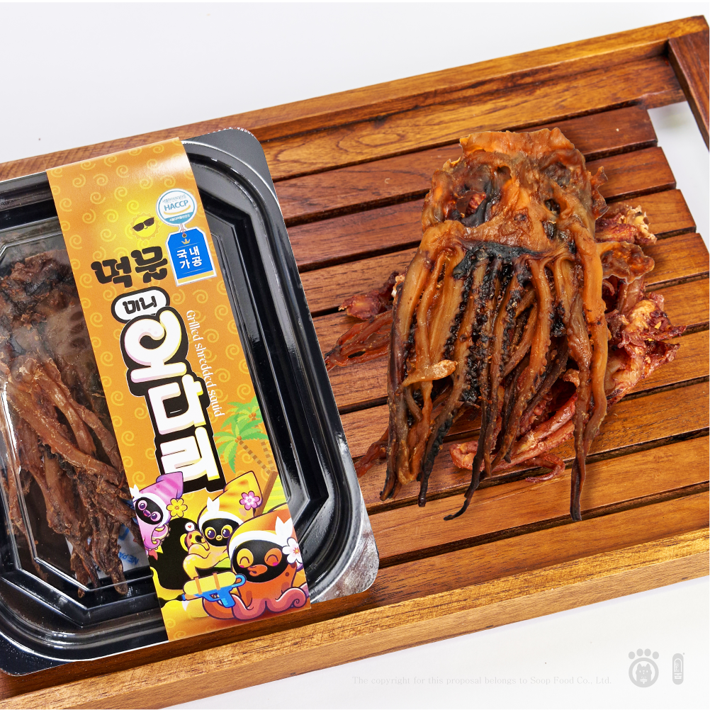 [국내가공] 먹물미니오다리