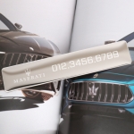 베젤리스 메탈 주차번호판