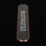 슬림 알로이 주차번호판 아노다이징