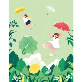 우산배경현수막 028