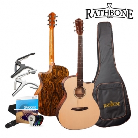 [래스본 통기타 파격세일] Rathbone 래스본 어쿠스틱 기타 - R3SBCE ACOUSTIC GUITAR RATHBONE NO.3 R3SBCEX W/BAG (EQ)