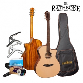 [래스본 통기타 파격세일] Rathbone 래스본 어쿠스틱 기타 - R3SKCE ACOUSTIC GUITAR RATHBONE NO.3 R3SKCEX W/BAG (EQ)