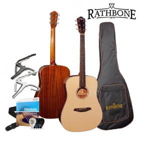 [래스본 통기타 파격세일] Rathbone 래스본 어쿠스틱 기타 - R5SME (Double-Top) ACOUSTIC GUITAR RATHBONE NO.5 R5SMEX W/BAG (EQ)