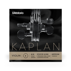 다다리오 카플란 바이올린현 바이올린줄 낱선 NON-WHISTLING 4/4 E선 (KS311W)