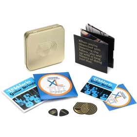 다다리오 50주년 기념 팩 (EXL110 & EJ16, 3 스티커, 2 피크, 1 포스터) DATIN50A