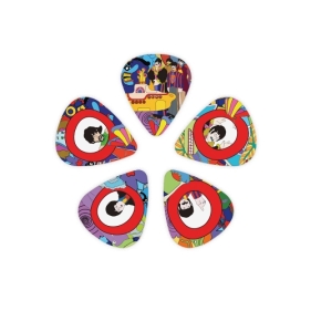 다다리오 비틀즈 50주년 기념 Yellow Submarine 기타피크 (10개입) 1CWH4-10B7 (MEDIUM / 0.60mm)