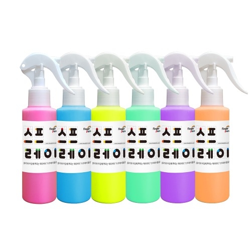 스프레이물감 140ml 3색 세트