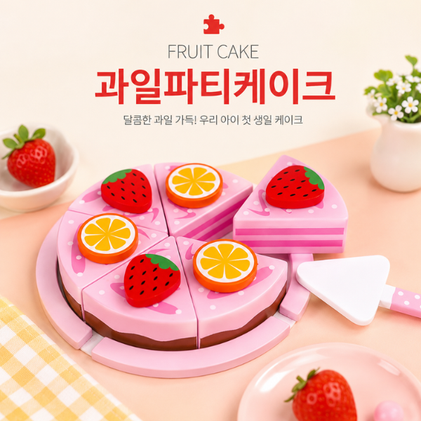 [투키토이] 과일파티케이크