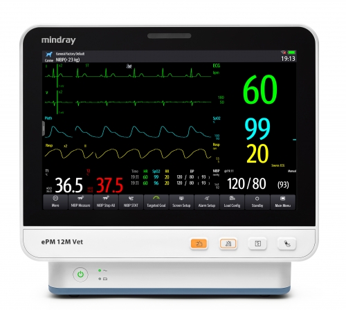 Mindray ePM 12M Vet monitor