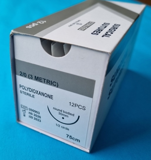 흡수성 봉합사 (Polydioxanone-PDS/PDO)-2/0