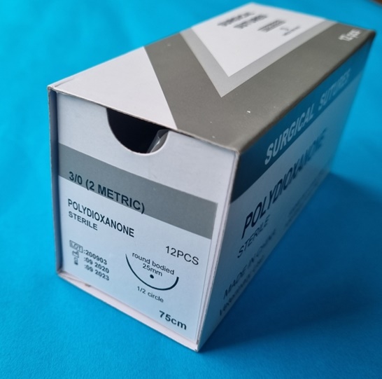 흡수성 봉합사 (Polydioxanone-PDS/PDO)-3/0