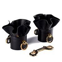 가죽 레이스 수갑