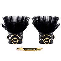 가죽 가시 수갑