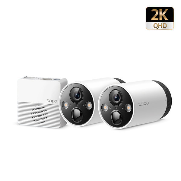 Tapo C420S2 400만 화소 가정용 홈 CCTV 허브 연동 배터리 타입 무선 카메라