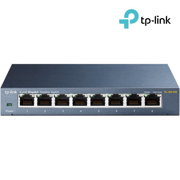 TL-SG108 8포트 기가 데스크탑 스위칭허브 IGMP